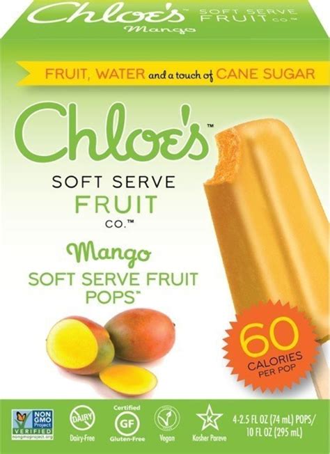 where can i buy chloe's mango soft serve fruit pop|chloe's frozen fruit.